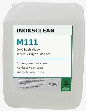 M111 QAC Bazlı Yüzey Temizlik Hijyen Maddesi